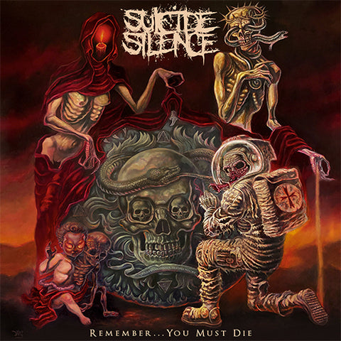 SUICIDE SILENCE 'Remember...You Must Die' LP Cover