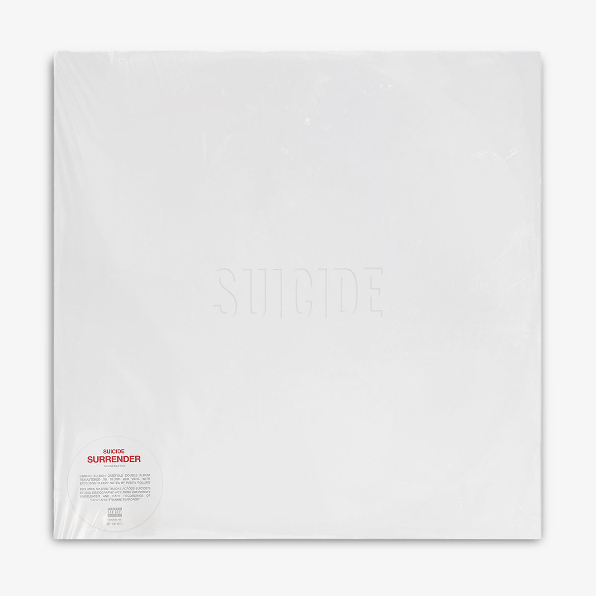Suicide 'Surrender: A Collection' LP cover