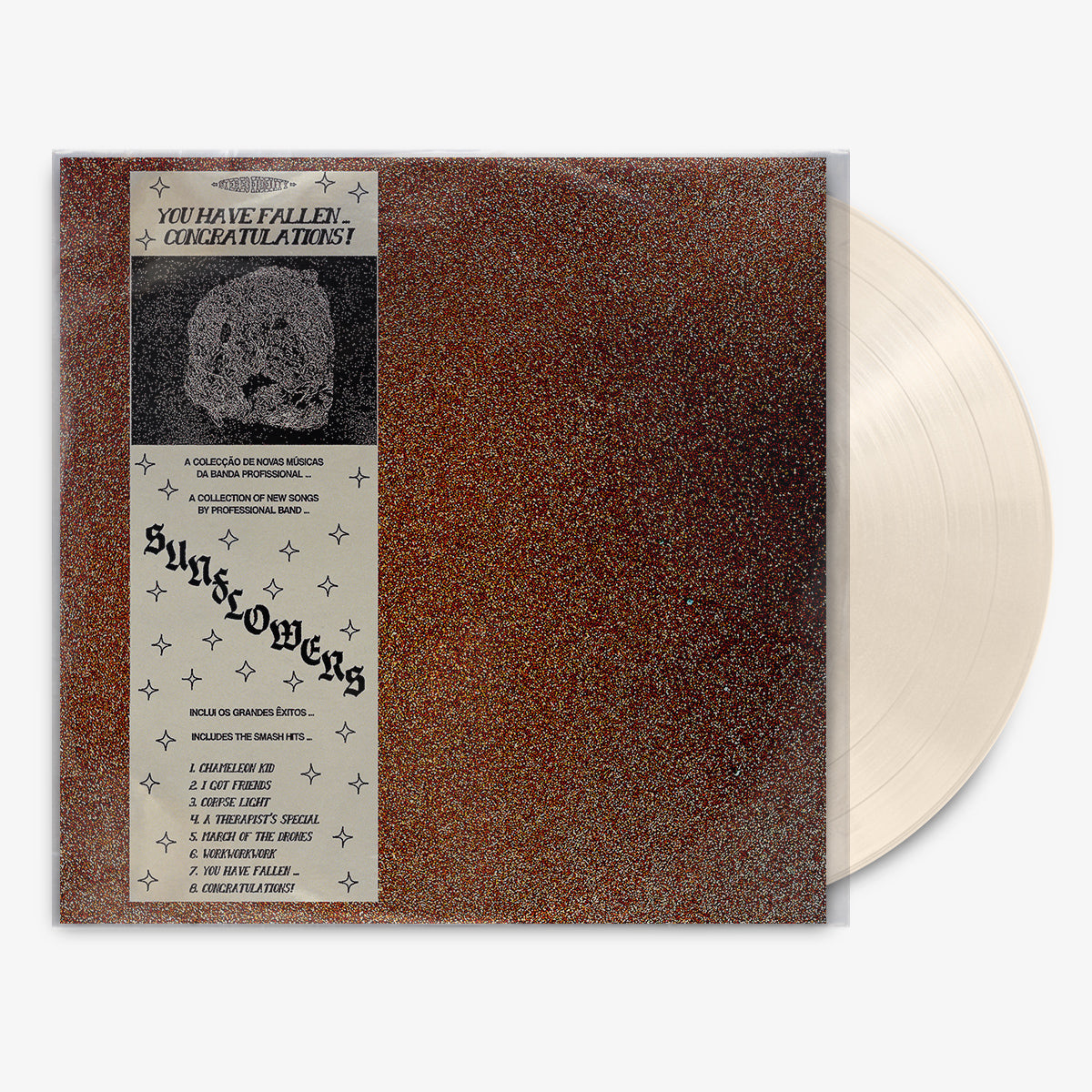 Sunflowers 'You Have Fallen... Congratulations!' 12" LP Bone White vinyl