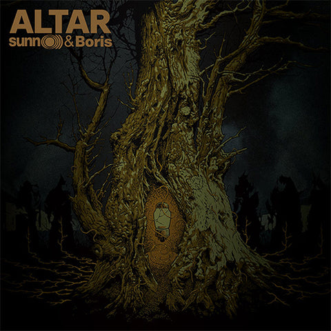 SUNN O))) & BORIS 'Altar' LP Cover