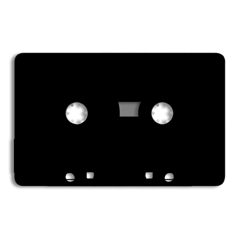 Cassette Tape - Black