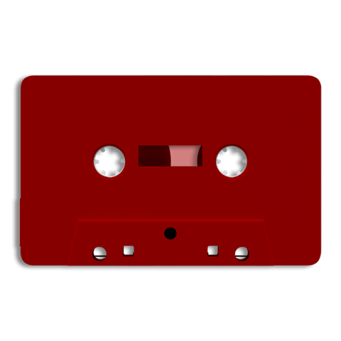 Cassette Tape - Red