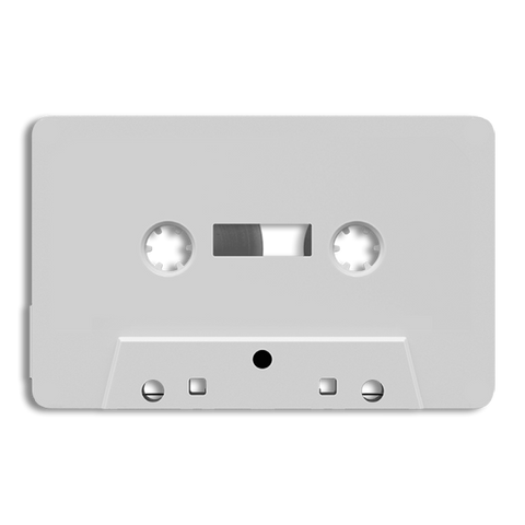 Cassette Tape - White