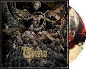 TITHE 'Inverse Rapture' 12" LP Cream / Red / Black Merge vinyl