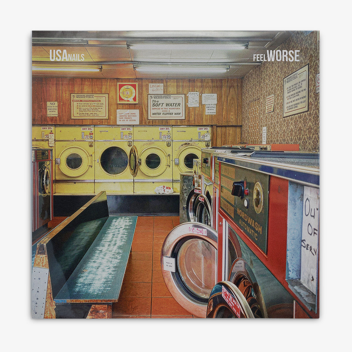 USA Nails 'Feel Worse' LP cover