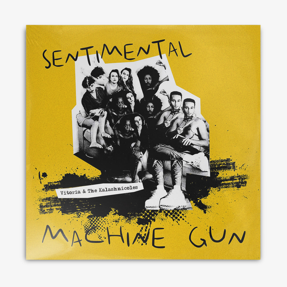Vitória & The Kalashnicoles 'Sentimental Machine Gun' LP Cover