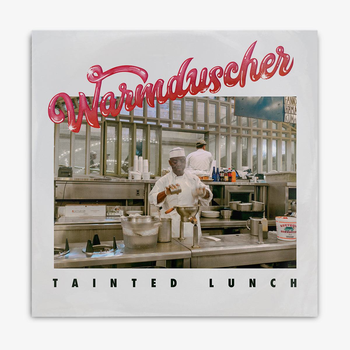Warmduscher 'Tainted Lunch' LP cover