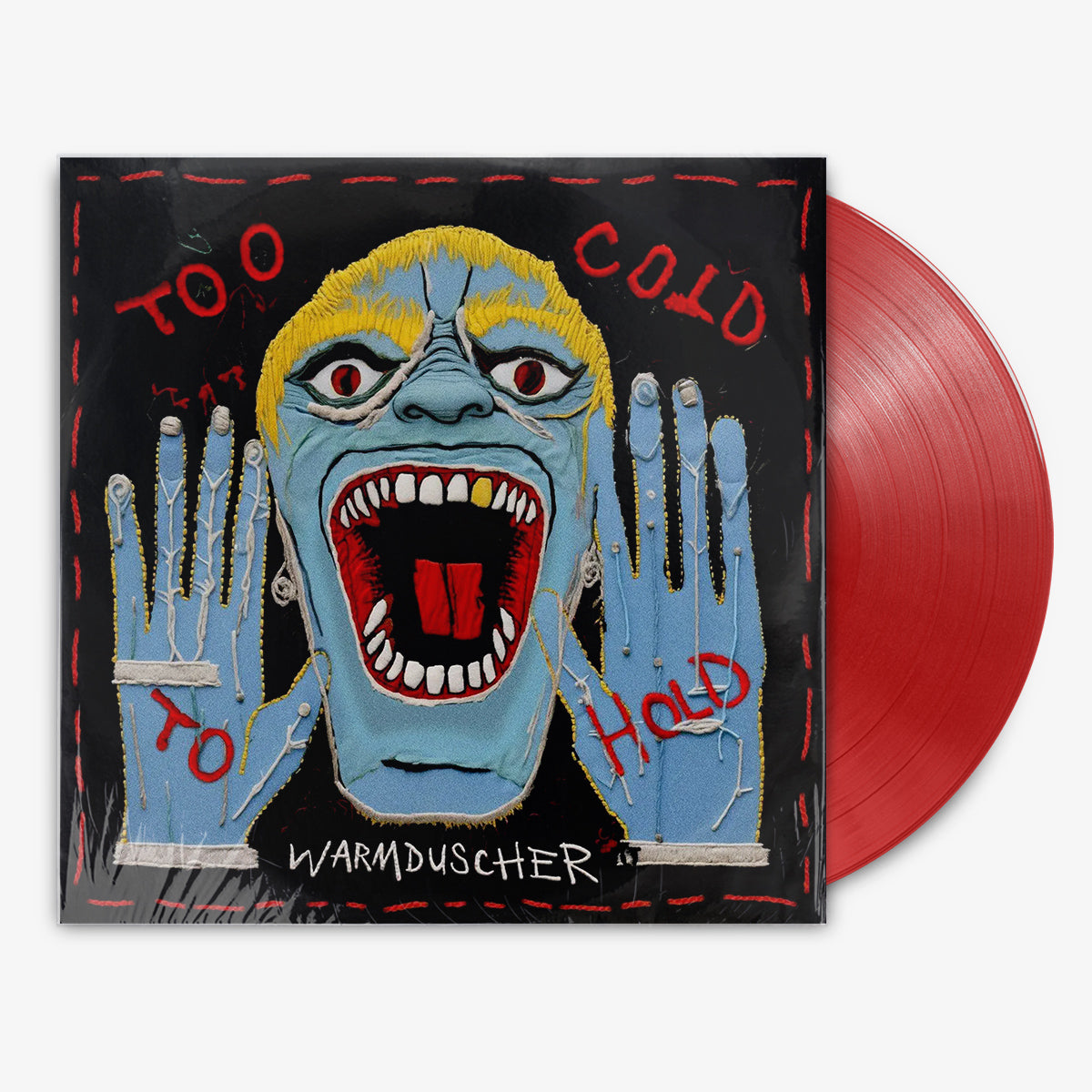 Warmduscher 'Too Cold To Hold' 12" LP Translucent Red vinyl