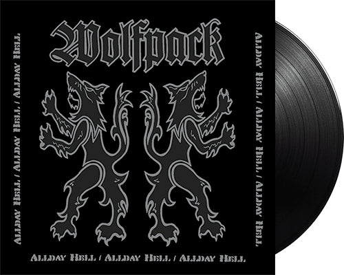 WOLFPACK 'Allday Hell' 12" LP Black vinyl
