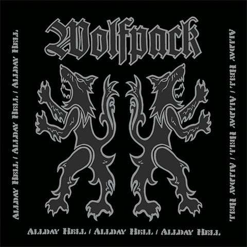 WOLFPACK 'Allday Hell' LP Cover