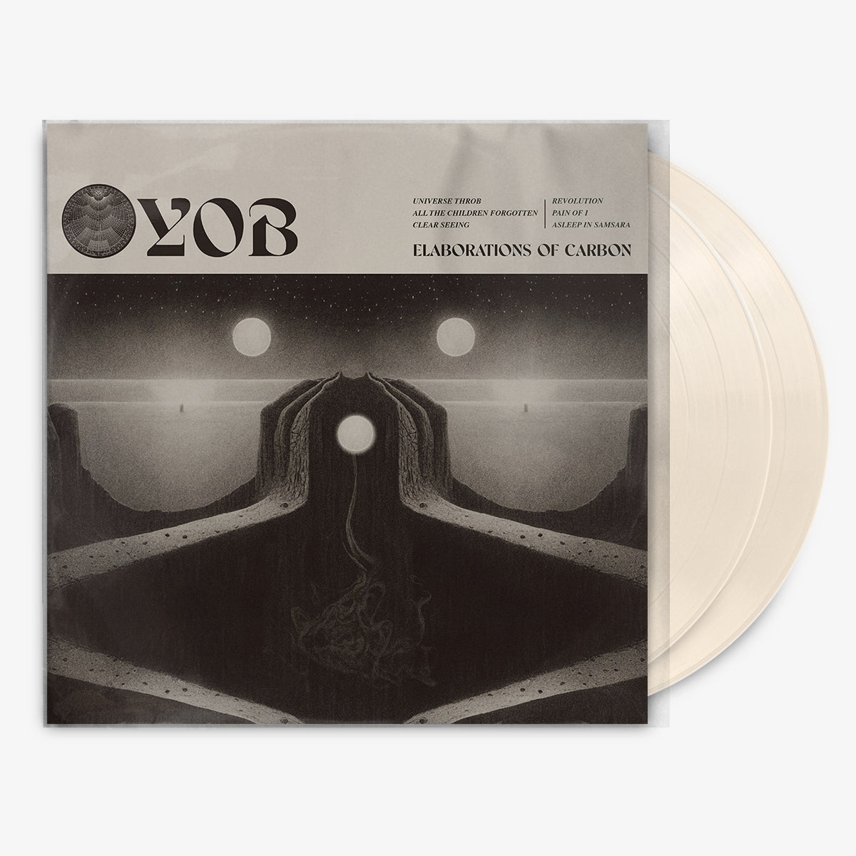 YOB 'Elaborations of Carbon' 2x12" LP Bone White vinyl