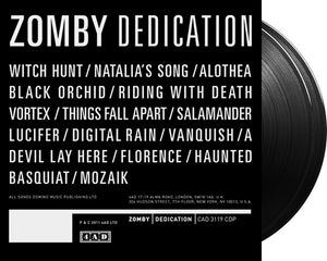 ZOMBY 'Dedication' 2x12" LP Black vinyl