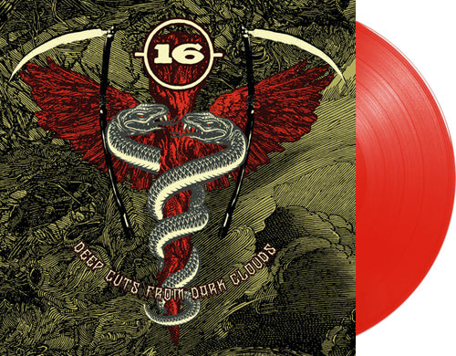 16 'Deep Cuts From Dark Clouds' 12" LP Red vinyl