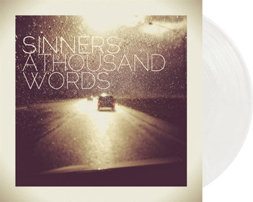 A THOUSAND WORDS 'Sinners' 7" EP White vinyl