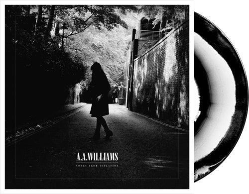 A.A. WILLIAMS 'Songs From Isolation' 12" LP Black & White Swirl Splatter vinyl