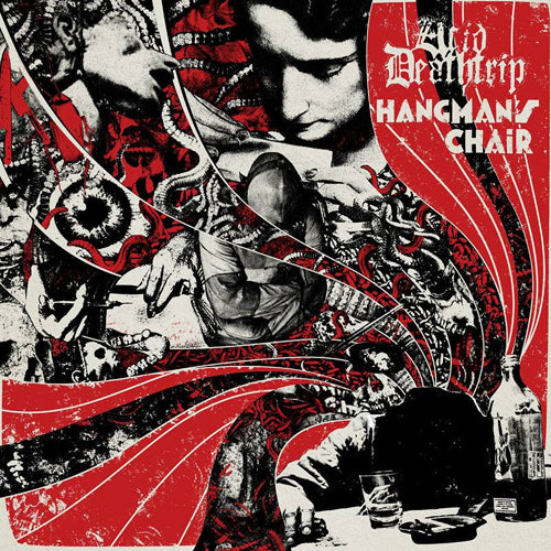 ACID DEATHTRIP / HANGMAN'S CHAIR 'Split' EP Cover