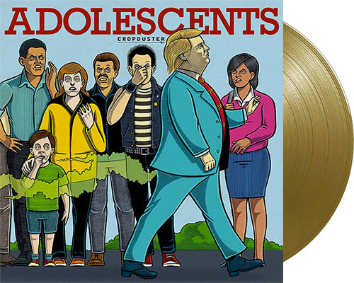 ADOLESCENTS 'Cropduster' 12" LP Gold vinyl
