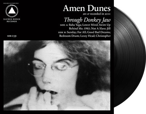 AMEN DUNES 'Through Donkey Jaw' 12" LP Black vinyl