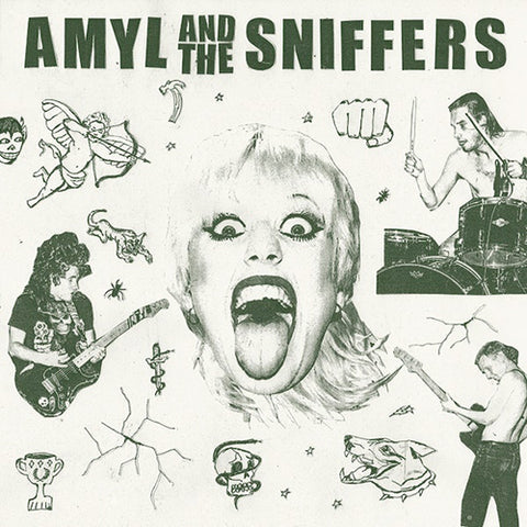 AMYL AND THE SNIFFERS 'Amyl And The Sniffers' LP Cover