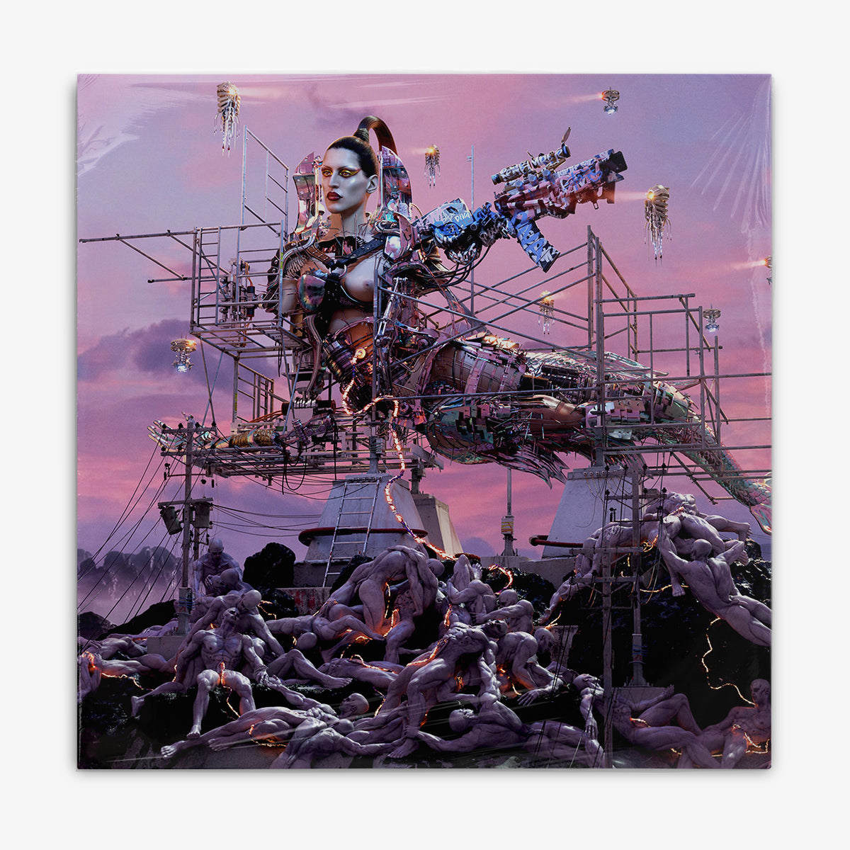 Arca 'kick iiii' LP cover