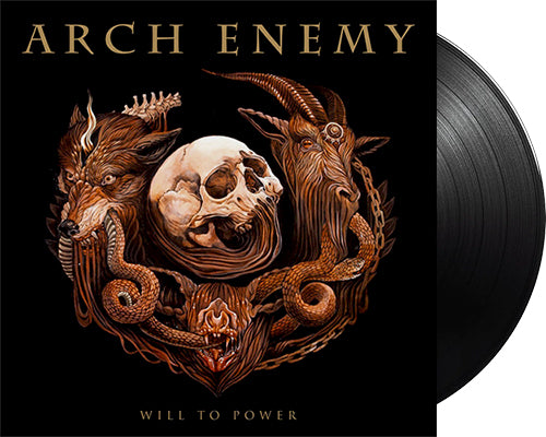ARCH ENEMY 'Will To Power' 12" LP Black vinyl + CD