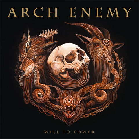 ARCH ENEMY 'Will To Power' LP Cover