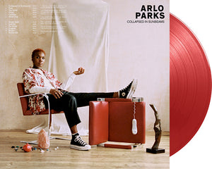 ARLO PARKS 'Collapsed In Sunbeams' 12" LP Red Deep vinyl
