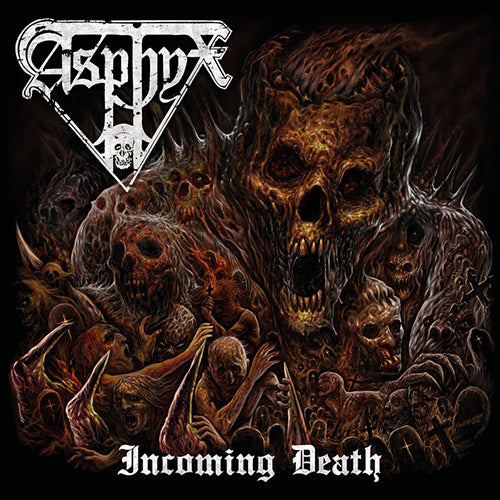 ASPHYX 'Incoming Death' LP Cover