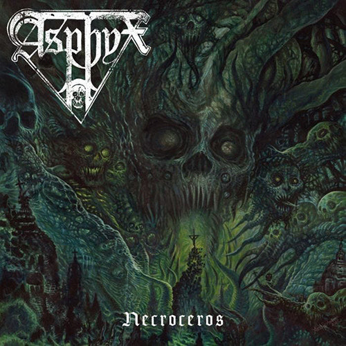 ASPHYX 'Necroceros' LP Cover