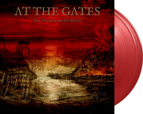 AT THE GATES 'The Nightmare Of Being' 2x12" LP Red Blood vinyl + 2xCD