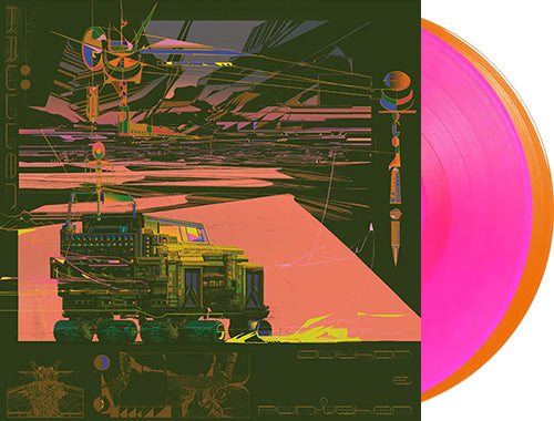 AUTHOR & PUNISHER 'Krüller' 2x12" LP Hot Pink / Orange vinyl