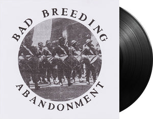 BAD BREEDING 'Abandonment' 12" EP Black vinyl