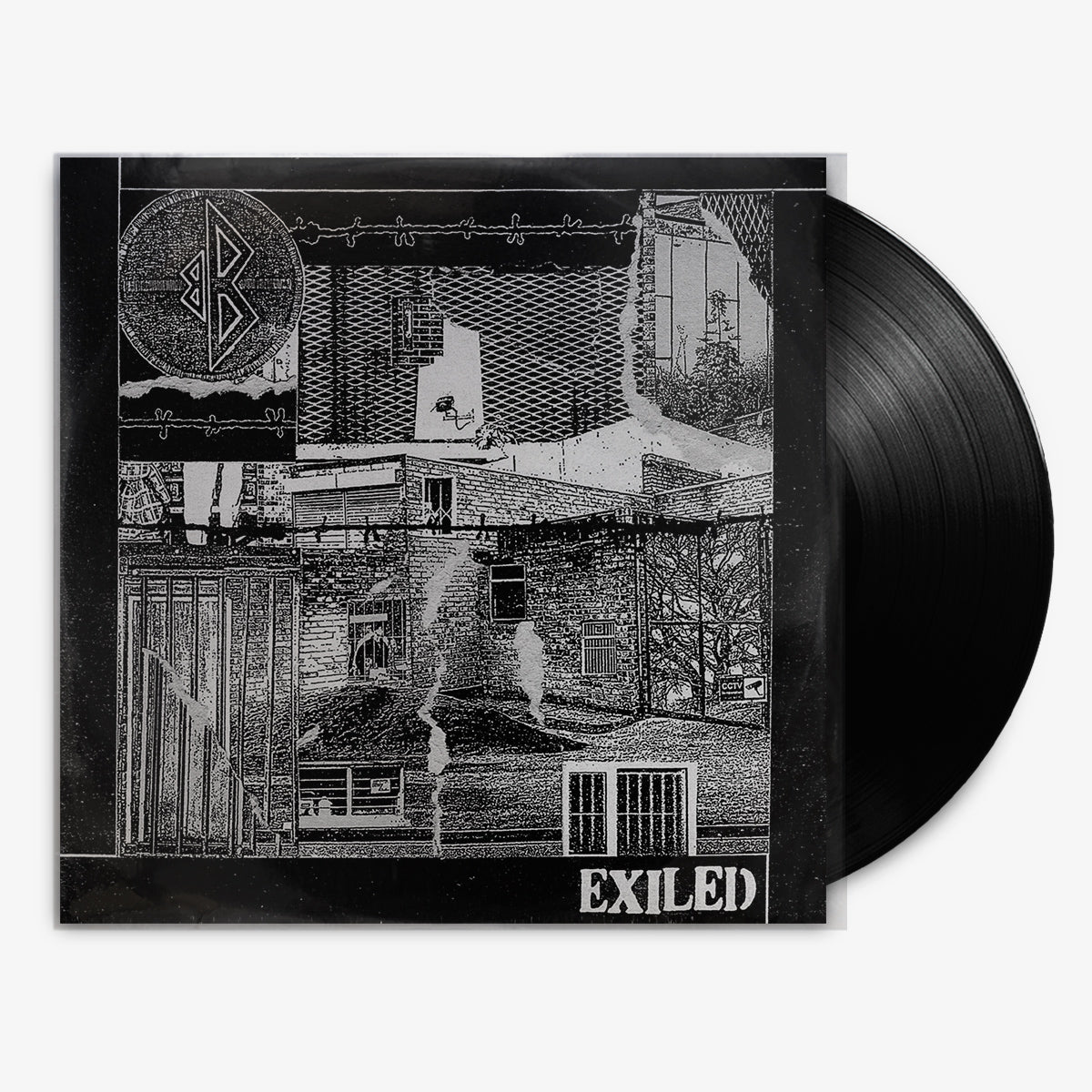 Bad Breeding 'Exiled' 12" LP Black vinyl