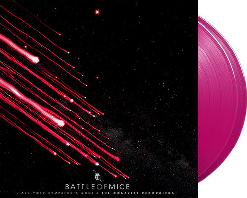 BATTLE OF MICE 'All Your Sympathy’s Gone | The Complete Recordings' 2x12" LP Magenta vinyl
