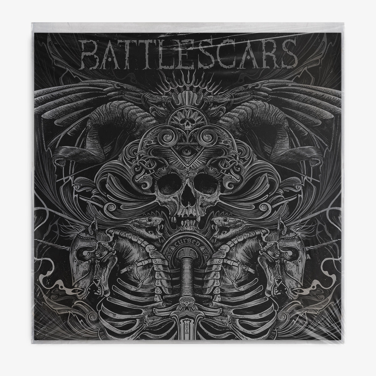 Battlescars 'Cursed' LP cover