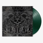 Battlescars 'Cursed' 12" LP Dark Green vinyl