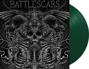 BATTLESCARS 'Cursed' 12" LP Dark Green vinyl