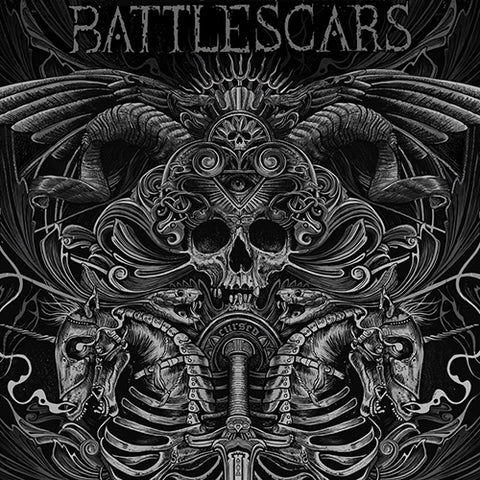 BATTLESCARS 'Cursed' LP Cover