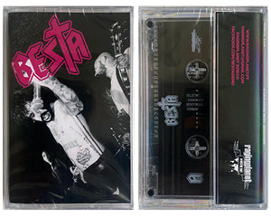 BESTA 'Filhos Do Grind' Cassette Tape Album Transparent