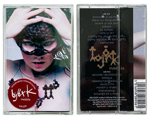 BJÖRK 'Medúlla' Cassette Tape Album Purple