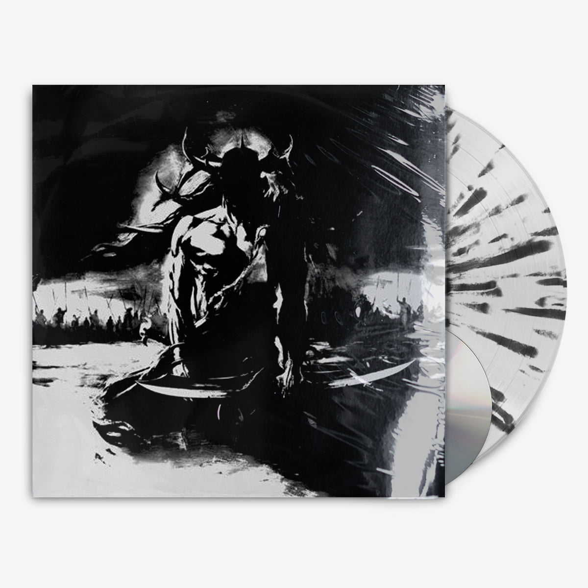 Black Haven 'Harmbringer' 12" LP Clear w/ Black Splatter vinyl