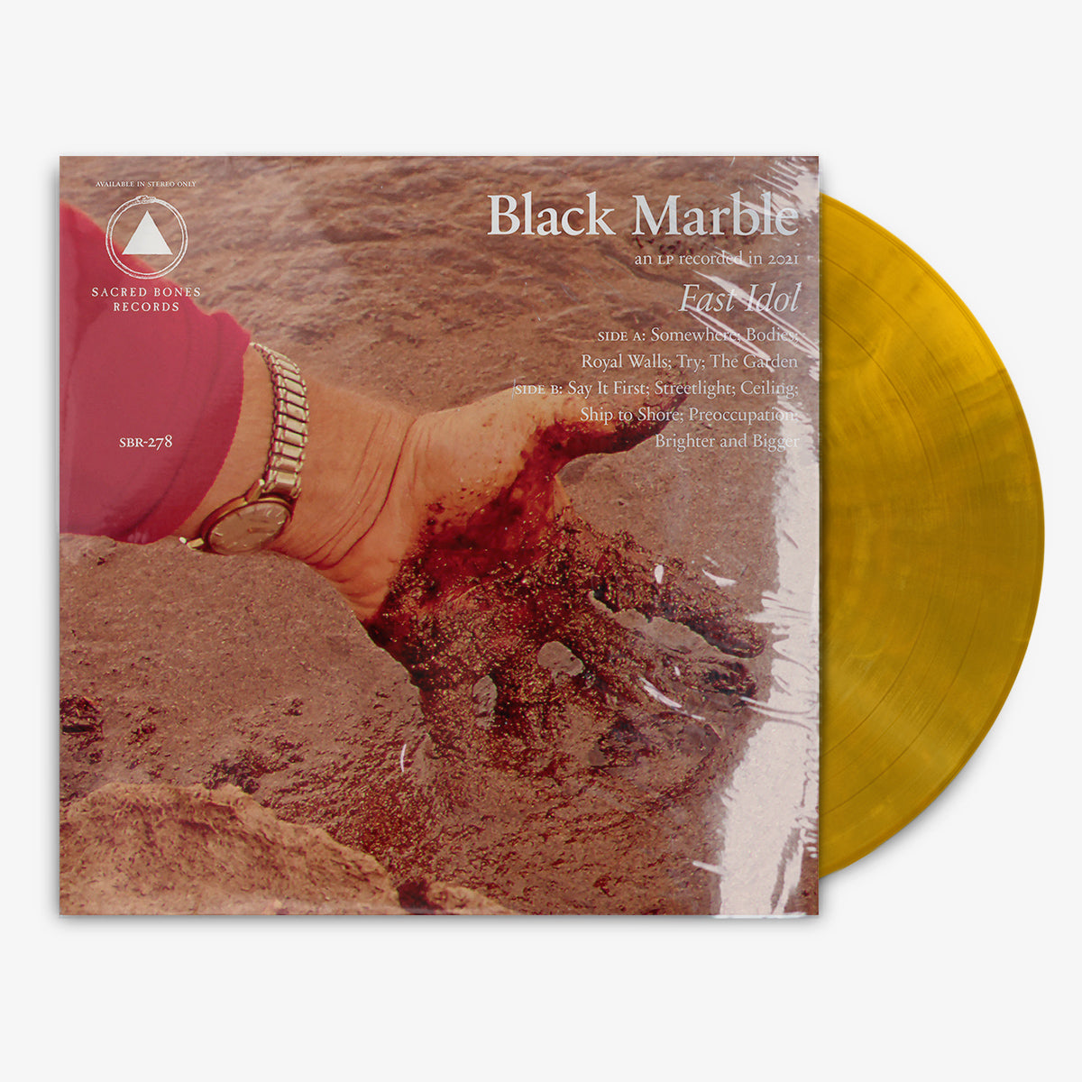 Black Marble 'Fast Idol' 12" LP Gold Nugget vinyl