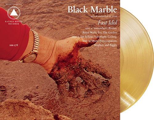 BLACK MARBLE 'Fast Idol' 12" LP Gold Nugget vinyl