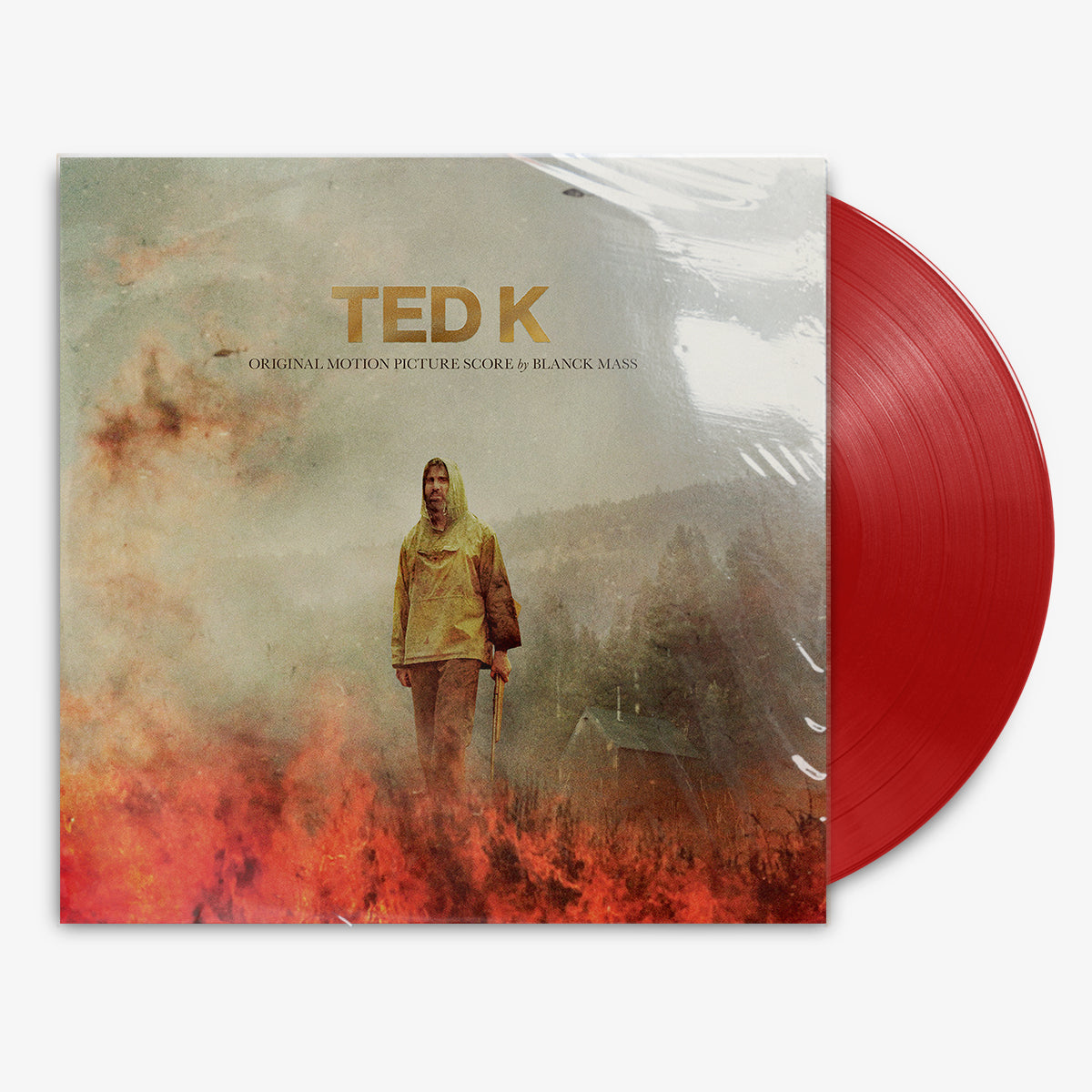 Blanck Mass 'Ted K (Original Motion Picture Score)' 12" LP Opaque Red vinyl