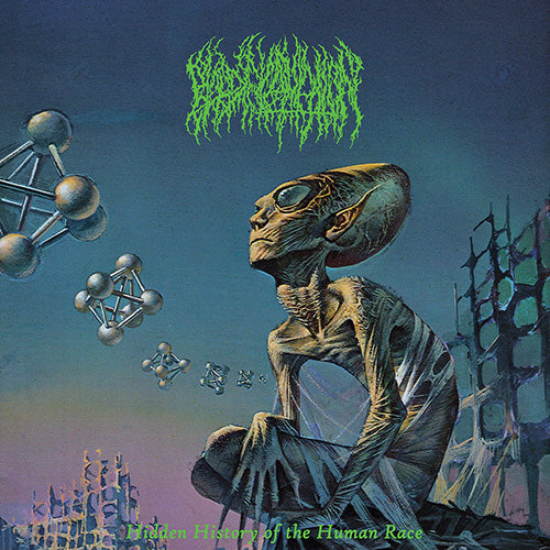 BLOOD INCANTATION 'Hidden History Of The Human Race' LP Cover