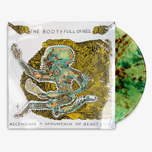 The Body & Full of Hell 'Ascending a Mountain of Heavy Light'12" LP Clear w/ Brown & Green Hi-Melt vinyl