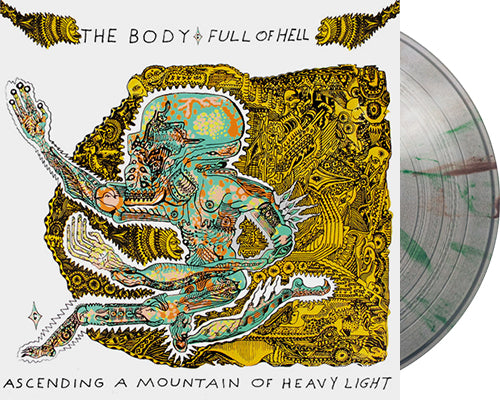 BODY, THE & FULL OF HELL 'Ascending A Mountain Of Heavy Light' 12" LP Clear w/ Brown & Green Hi-Melt vinyl