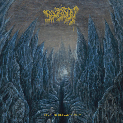 BOG BODY 'Cryonic Crevasse Cult' LP Cover