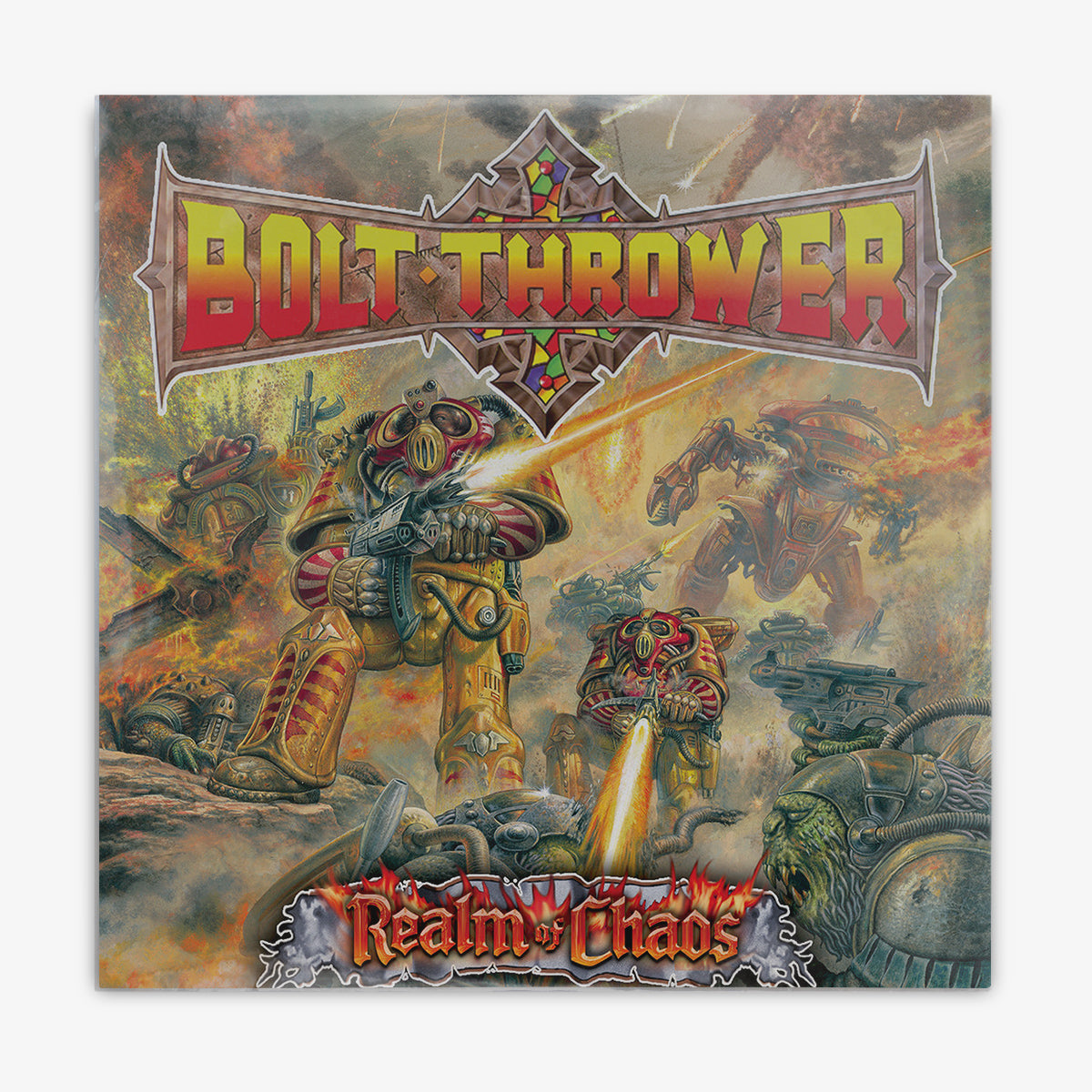 Bolt Thrower 'Realm of Chaos' LP cover