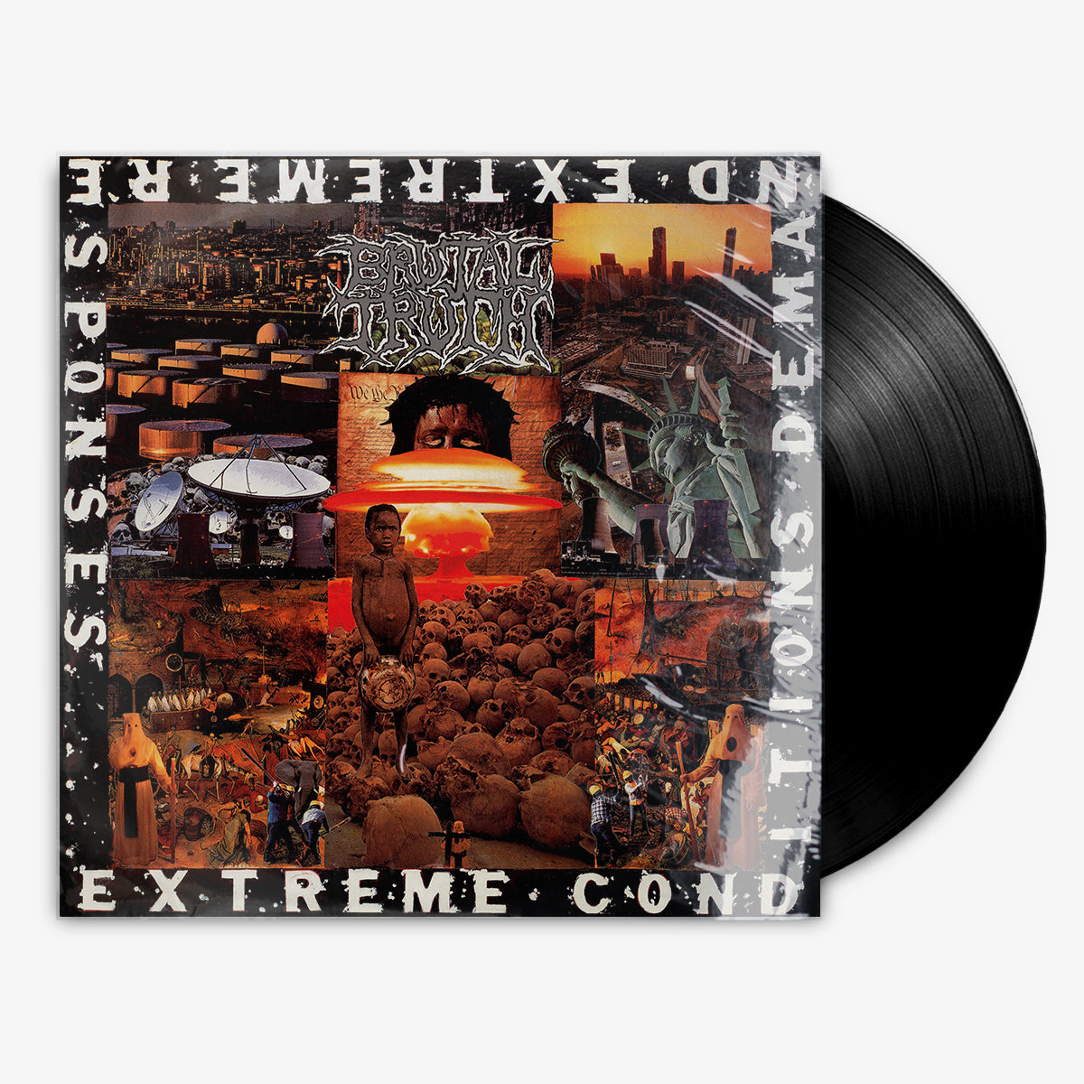 Brutal Truth 'Extreme Conditions Demand Extreme Responses' 12" LP Black vinyl